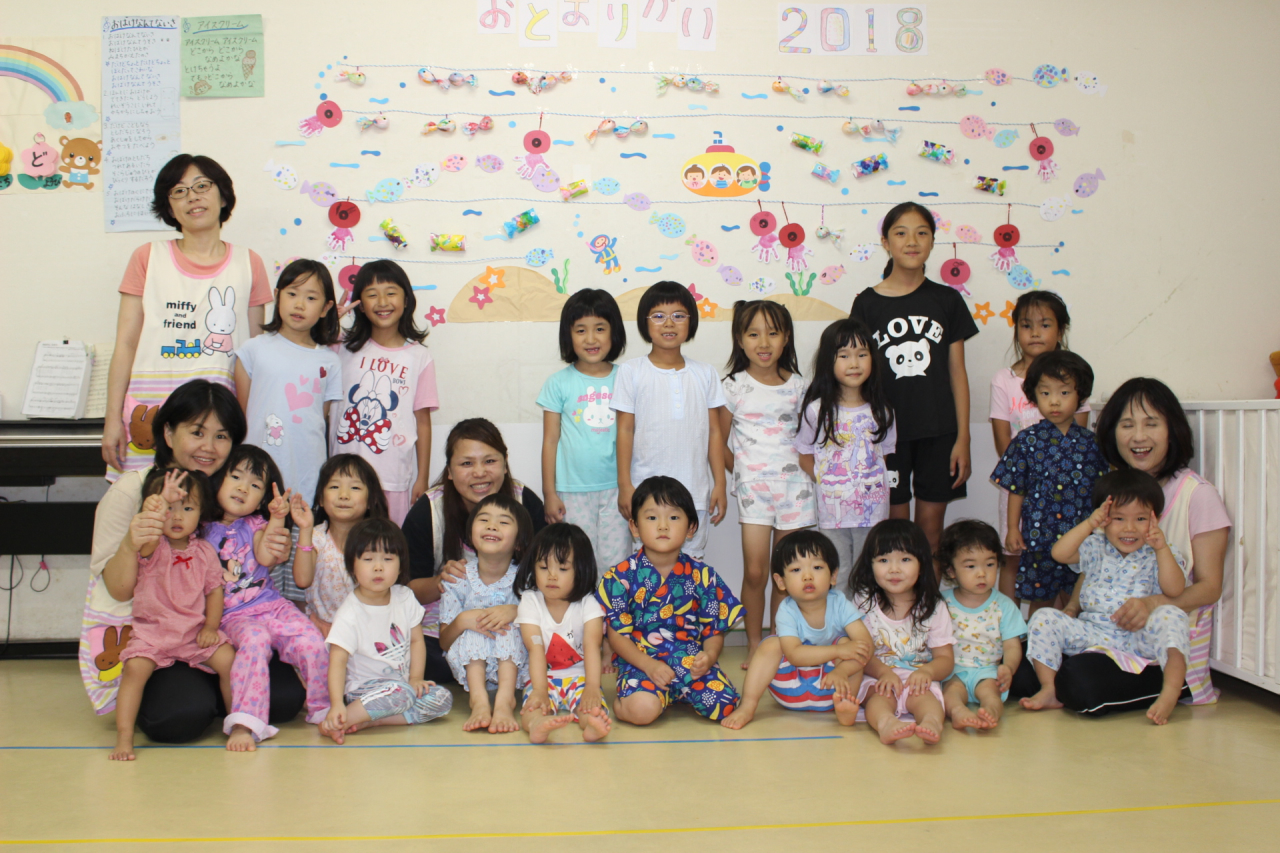 2018年7月14~15日 お泊まり会2018