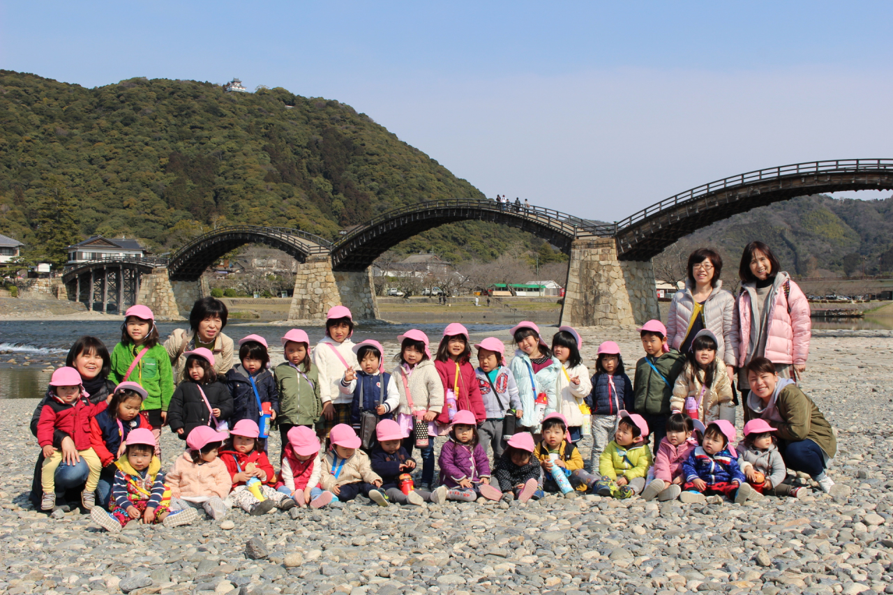 2019年3月15日 岩国錦帯橋、吉香公園 遠足
